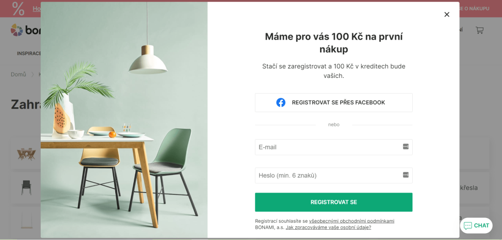 5 tipů, jak průběžně rozšiřovat databázi kontaktů: pop-up formuláře