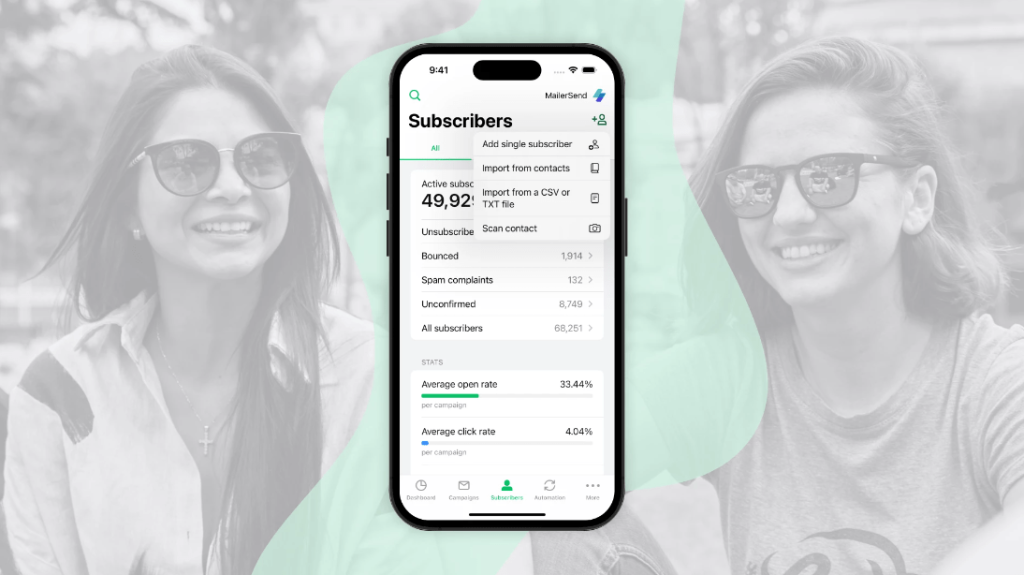 Novinky v e-mailingu: MailerLite